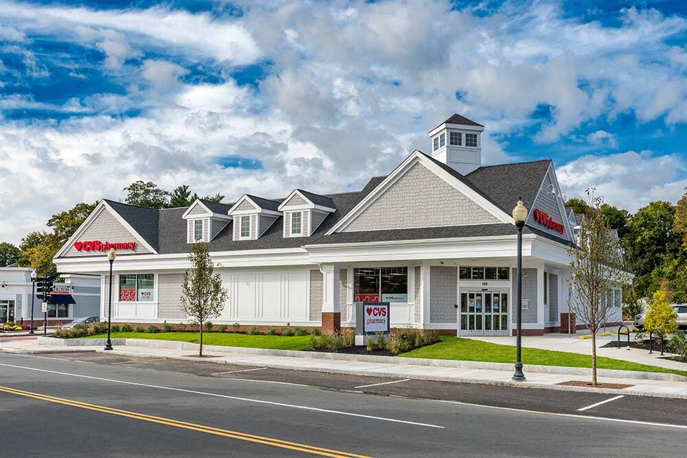 CVS Pharmacy in Westwood, MA - commercial property by Supreme Companies