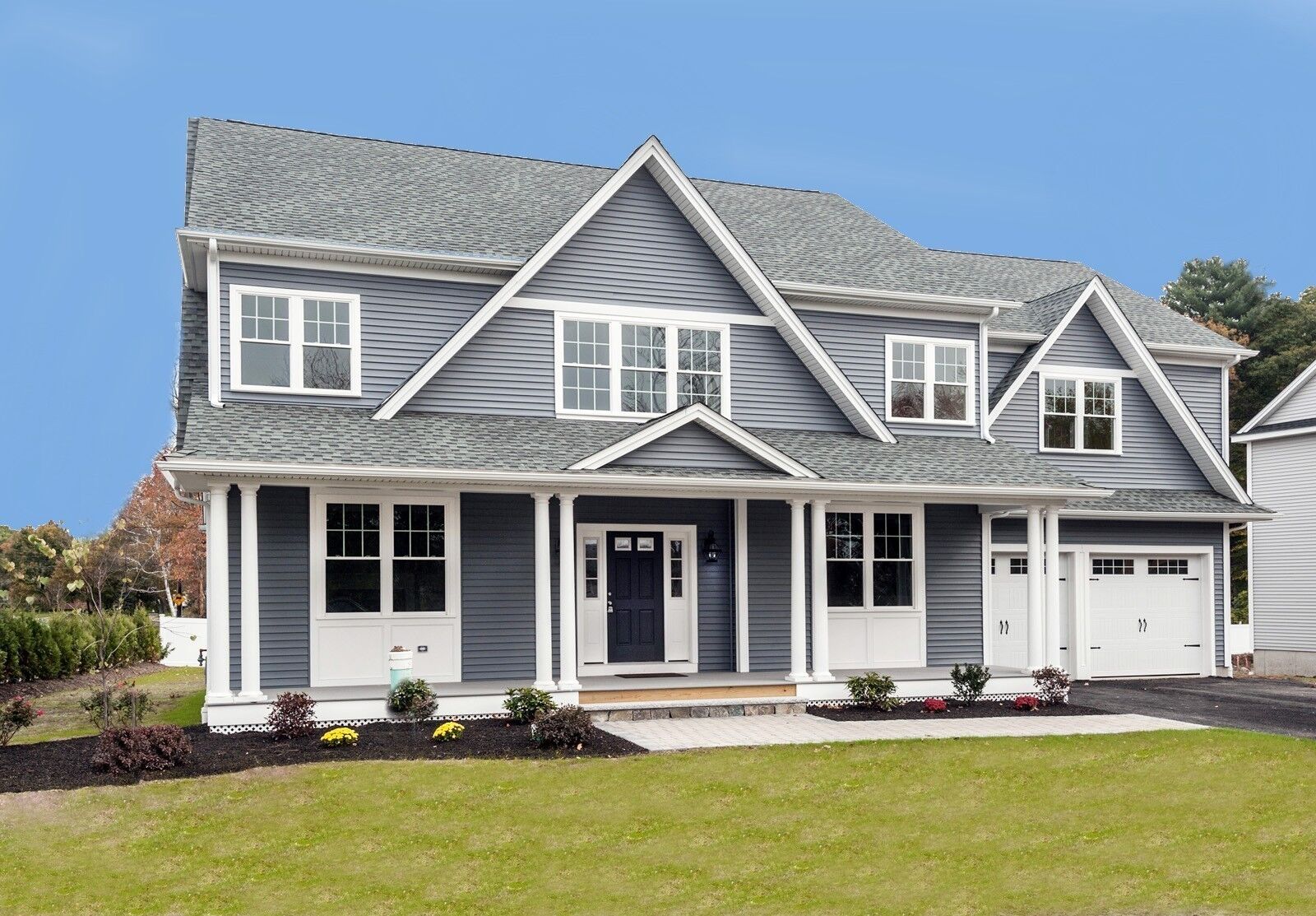 Custom home in Dedham, MA built by Supreme Companies