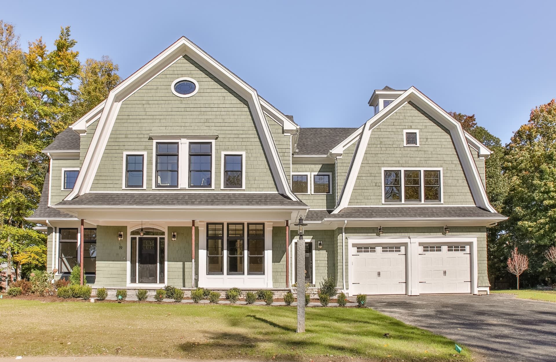 Custom home in Dedham, MA built by Supreme Companies