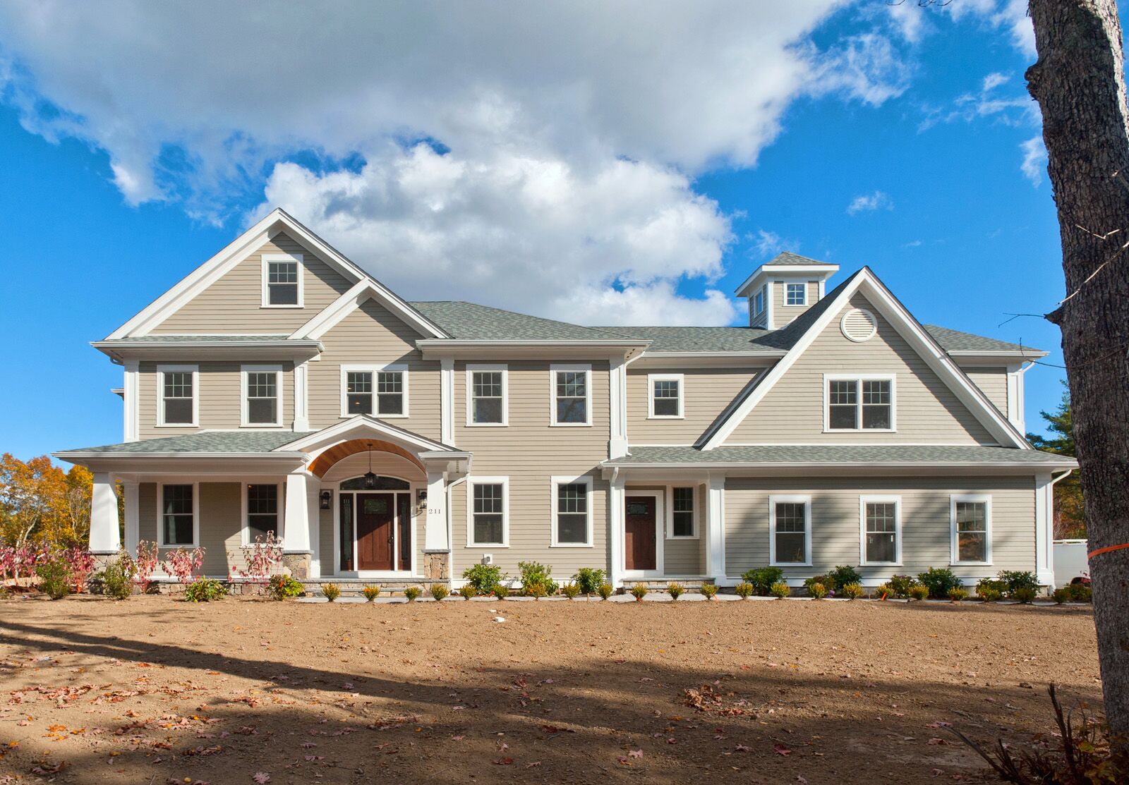 Custom home in Dedham, MA built by Supreme Companies