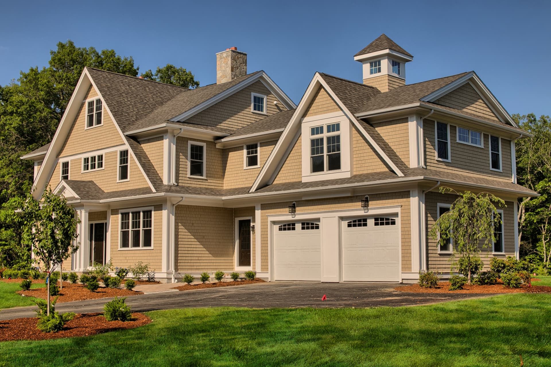 Custom home in Dedham, MA built by Supreme Companies
